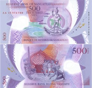 Vanuatu - 500 Vatus - P- New - Foreign Paper Money