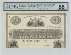 Scotland, Union Bank of Scotland Limited, P-S802r - Foreign Paper Money