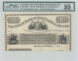 Scotland, Union Bank of Scotland Limited, P-S803r - Foreign Paper Money