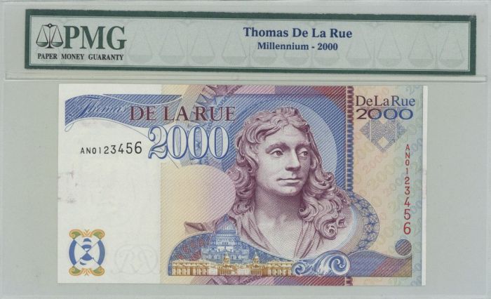 Thomas De La Rue, Millennium - Foreign Paper Money