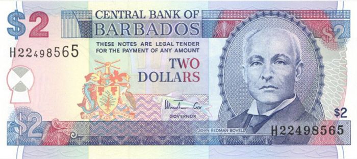 Barbados - P-54b - Foreign Paper Money