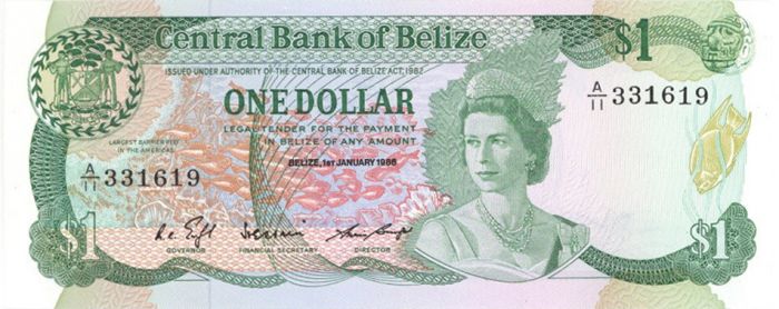 Belize - P-46b - Foreign Paper Money