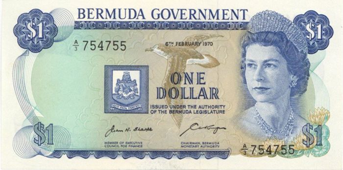 Bermuda - P-23a - Foreign Paper Money