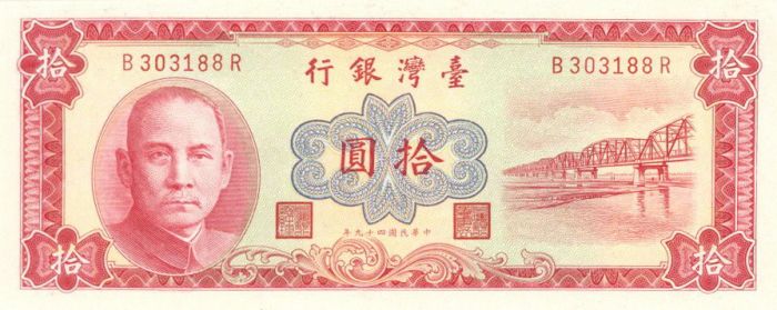 China  - P-Unlisted - 1961 Dated Foreign Paper Money