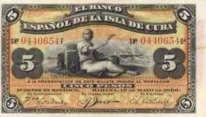Cuba - P-45b - 5 Pesos - Foreign Paper Money