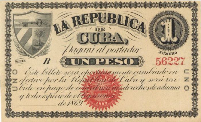 Cuba - 1 Cuban Peso - P-55a - Foreign Paper Money