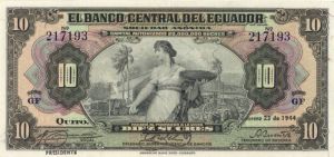 Ecuador - P-92a - Foreign Paper Money
