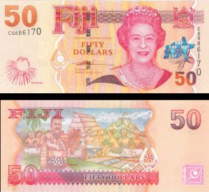 Fiji - 50 British Dollars - P-113a - dated 2007 - Foreign Paper Money