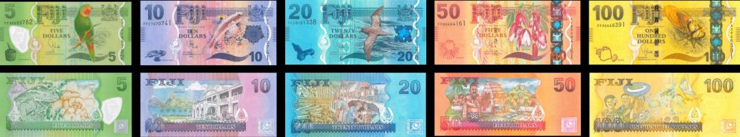 Fiji - P-Set - dated 2013 - Foreign Paper Money