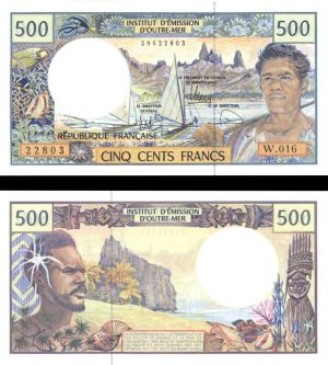 French Pacific - P-1h - Foreign Paper Money