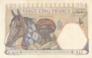 French West Africa - P-2f - Foreign Paper Money
