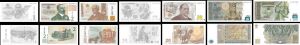 Georgia - Set of 7 Notes - P-68a-73c Lari - dated 2002-2011 Foreign Paper Money