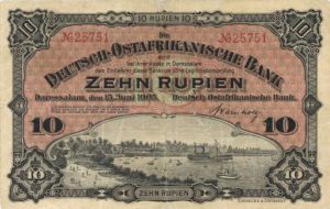 German East Africa - P-2 - Foreign Paper Money