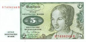 Germany - P-18a - Deutsche Marks - Foreign Paper Money