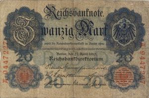 Germany - P-40b - Foreign Paper Money