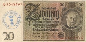 Germany - P-181a - Foreign Paper Money