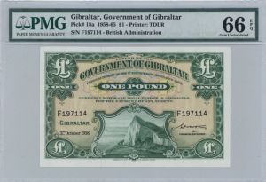 Gibraltar - P-18a - Foreign Paper Money