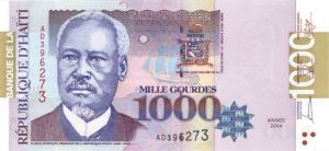 Haiti - 1000 Gourdes - P-278 - 2004 dated Foreign Paper Money