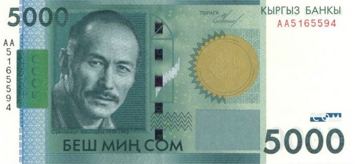 Kyrgyzstan - P-30a - Foreign Paper Money
