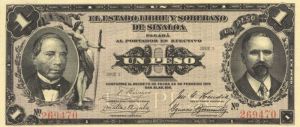 Mexico - P-S1043c - One Peso - Foreign Paper Money