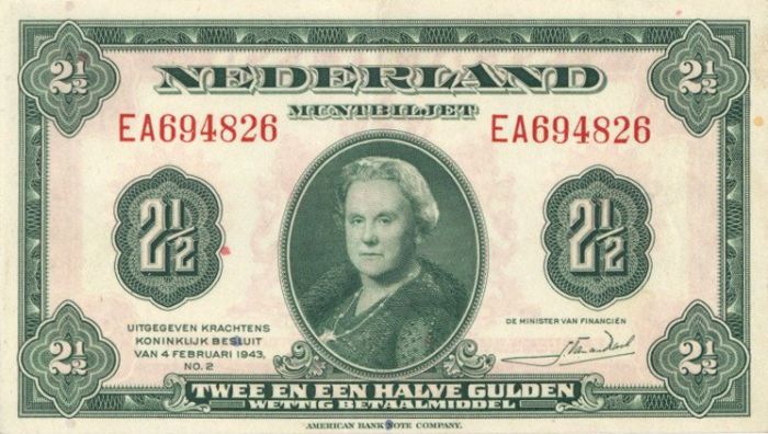 Netherlands - P-65 - Foreign Paper Money