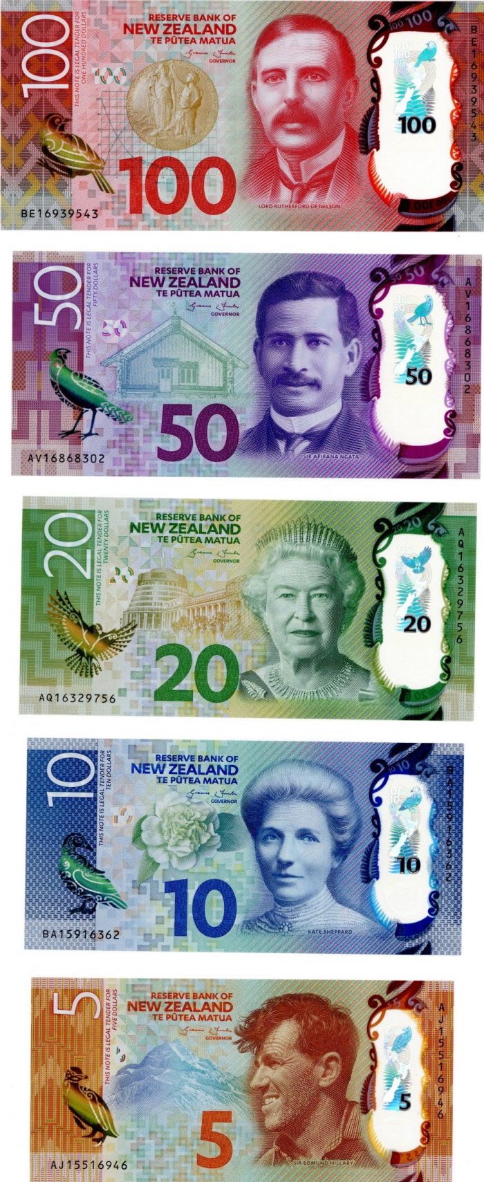 New Zealand - P-New - Foreign Paper Money