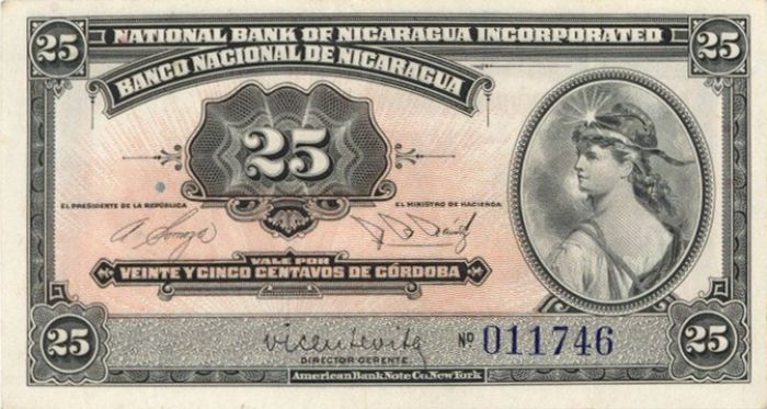 Nicaragua - P-86a - Nicaraguan Cordoba - Foreign Paper Money