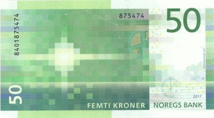Norway - 50 Kroner - P-53 - Foreign Paper Money - Norway Krone Note