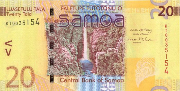 Samoa - P-40a - Foreign Paper Money