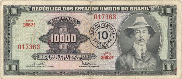 Brazil - P-189c - Foreign Paper Money