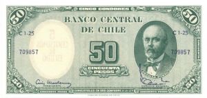 Chile - P-126a - Foreign Paper Money