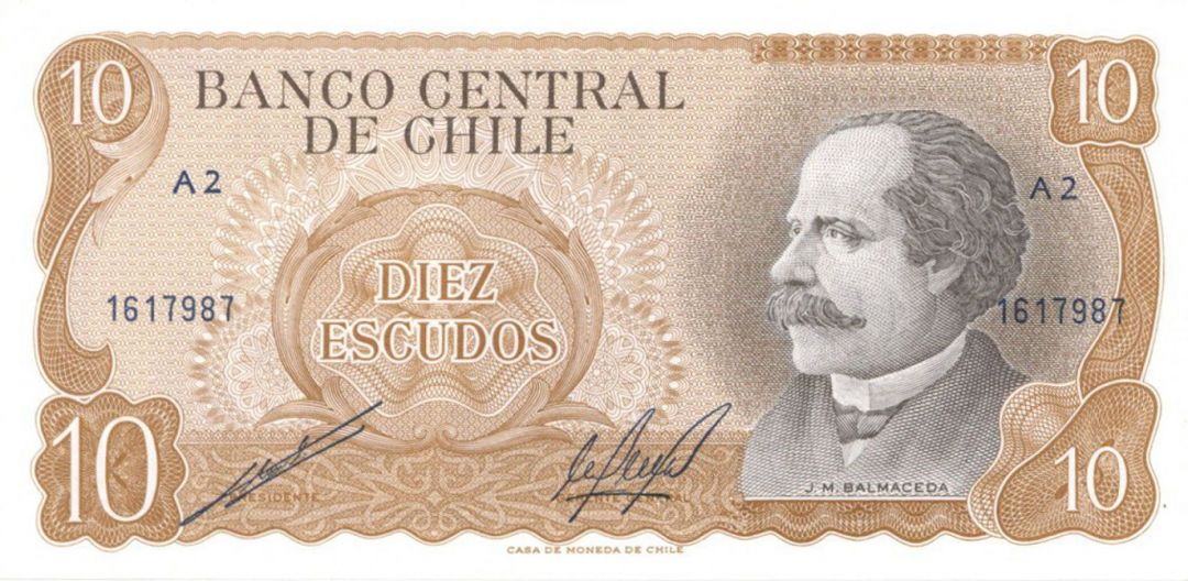 Chile - P-143 - Foreign Paper Money