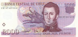 Chile - P-160b - Foreign Paper Money