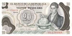Colombia - P-409d - Foreign Paper Money