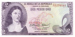 Colombia - P-413a - Foreign Paper Money