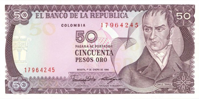 Colombia - P-425b - Foreign Paper Money