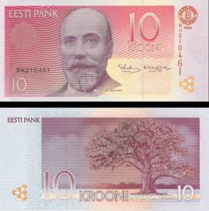 Estonia - 10 Krooni - P-77a - 1994 dated Foreign Paper Money