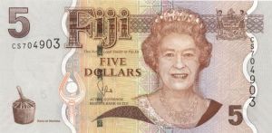 Fiji - P-110b - 5 Fijian Dollars - Foreign Paper Money