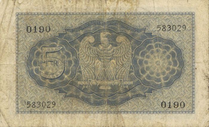 Italy - P-28 - Foreign Paper Money