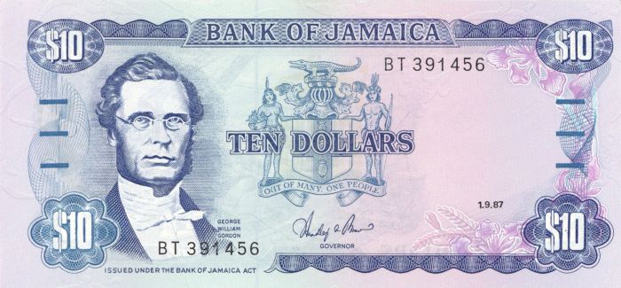 Jamaica - P-71b - Foreign Paper Money