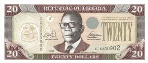 Liberia - P-28a - Foreign Paper Money