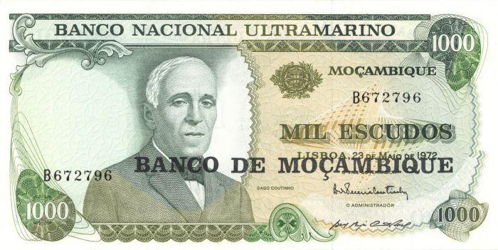 Mozambique - P-119 - Foreign Paper Money
