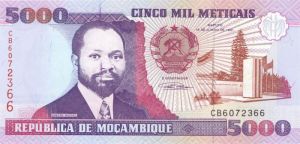 Mozambique - P-136 - Foreign Paper Money