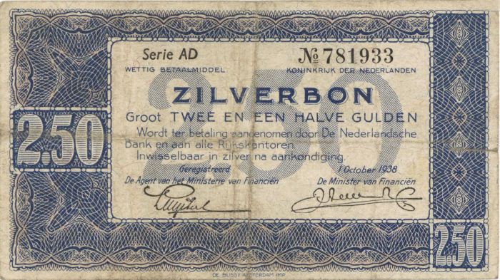 Netherlands - P-62 - Foreign Paper Money