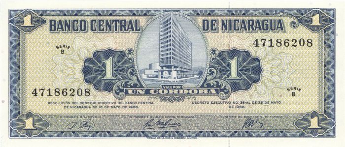 Nicaragua - P-115 - Foreign Paper Money