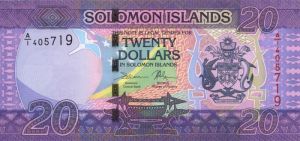 Solomon Islands - 20 Dollars - P-34 - 2017 dated Foreign Paper Money
