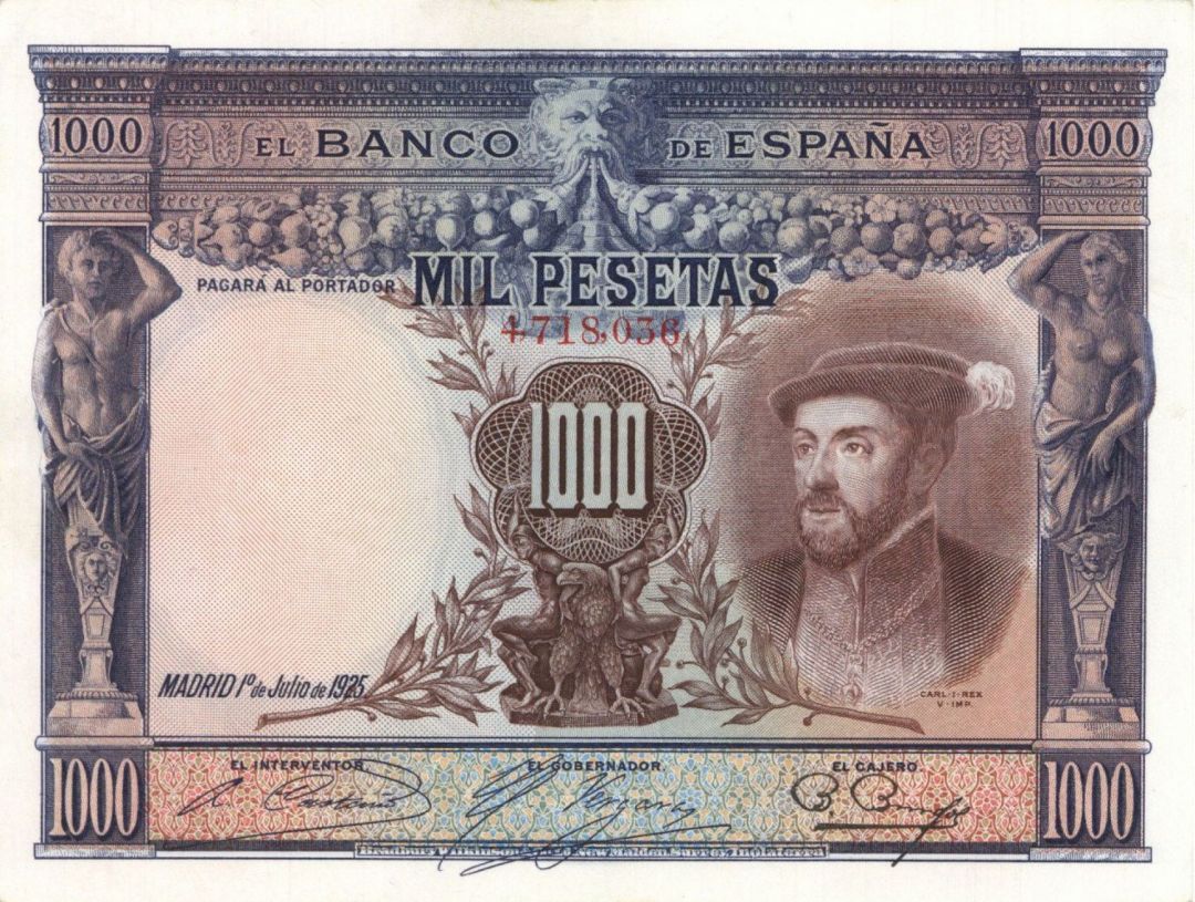 Spain - P-70c - Foreign Paper Money