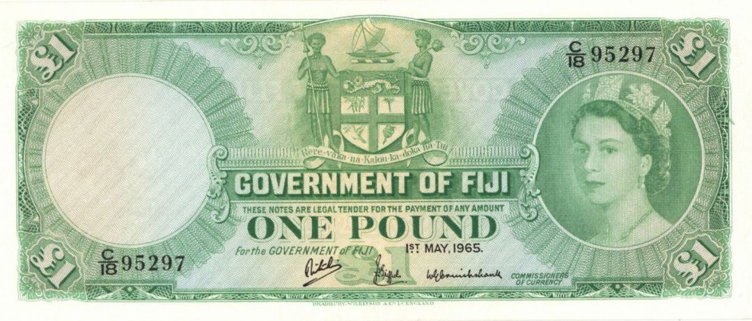 Fiji - P-53g -  Foreign Paper Money