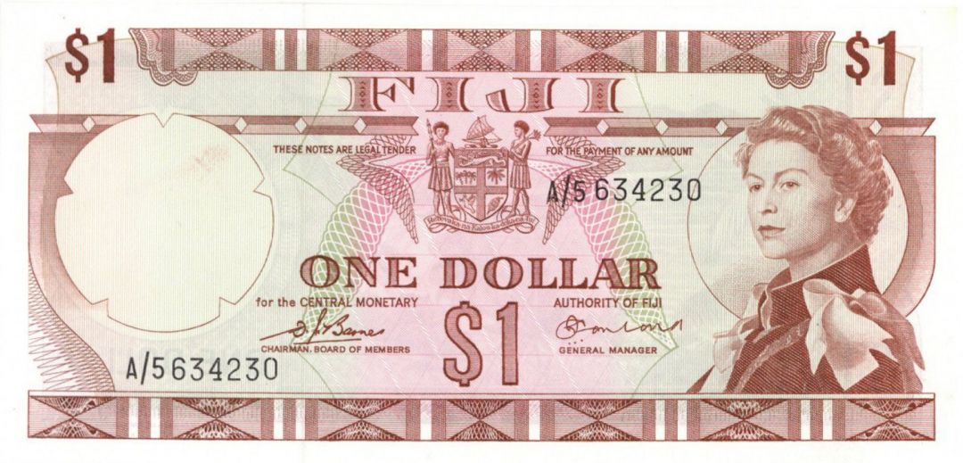 Fiji - P-71a -  Foreign Paper Money