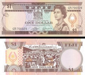 Fiji - One Dollar - P-76a -  dated ND 1980 - Foreign Paper Money